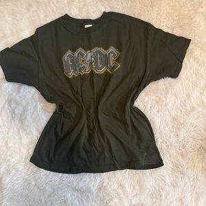 American Eagle Outfitters Black Graphic Tee